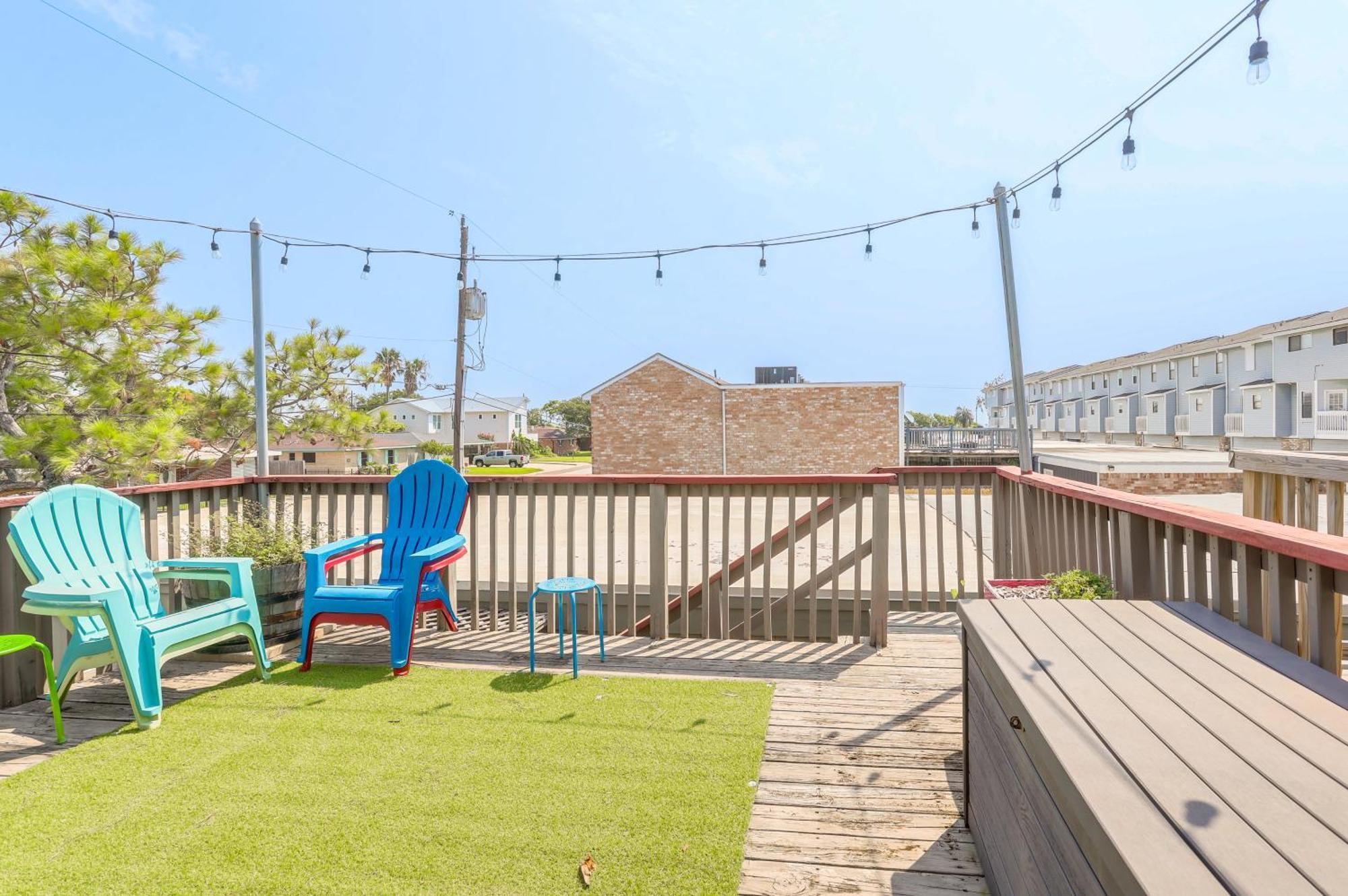 Townhome Near Beach In Galveston Furnished Patio! Exterior foto
