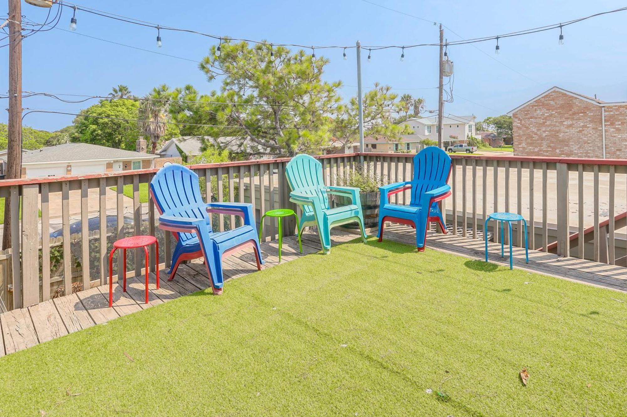 Townhome Near Beach In Galveston Furnished Patio! Exterior foto