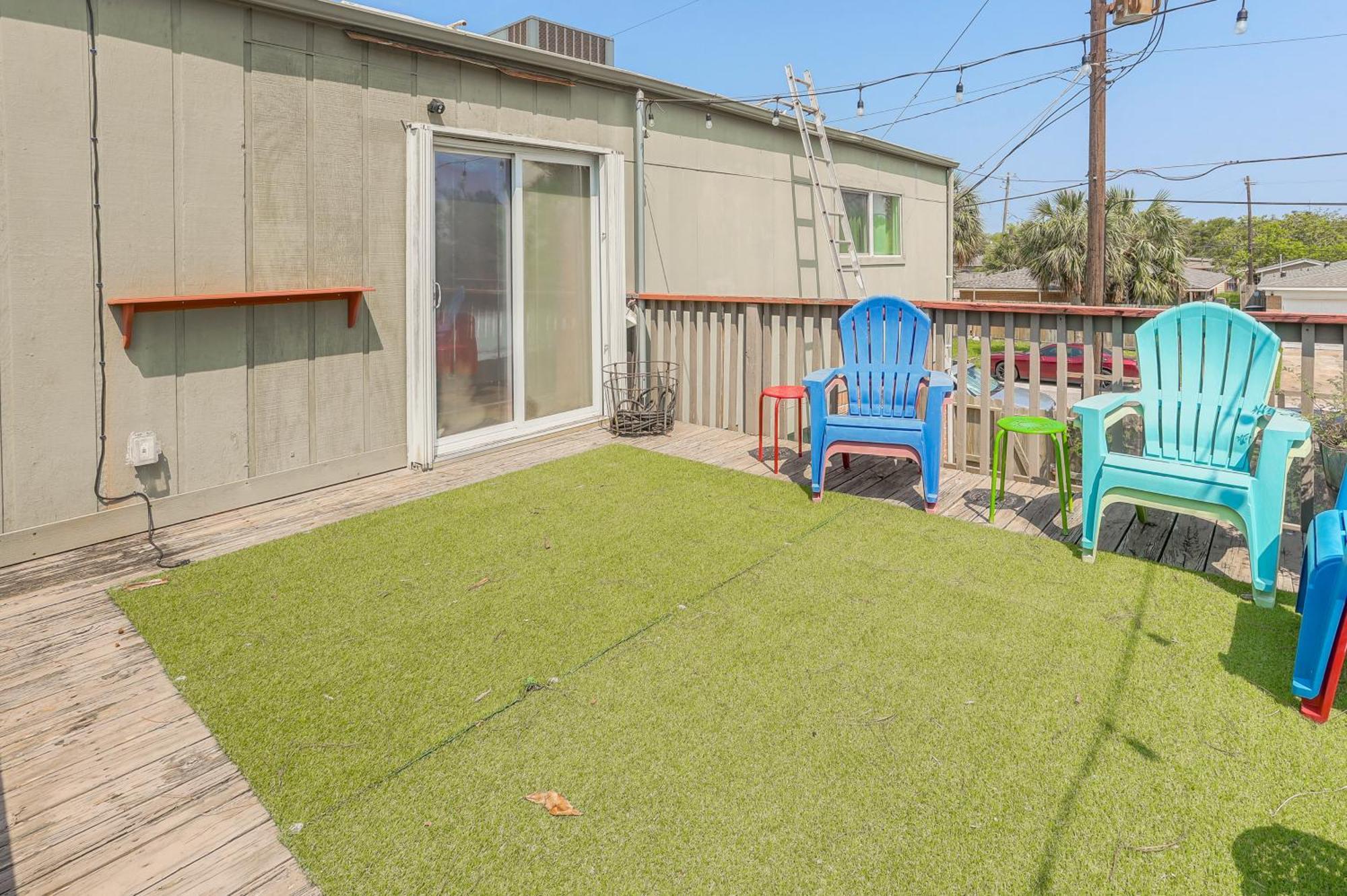 Townhome Near Beach In Galveston Furnished Patio! Exterior foto