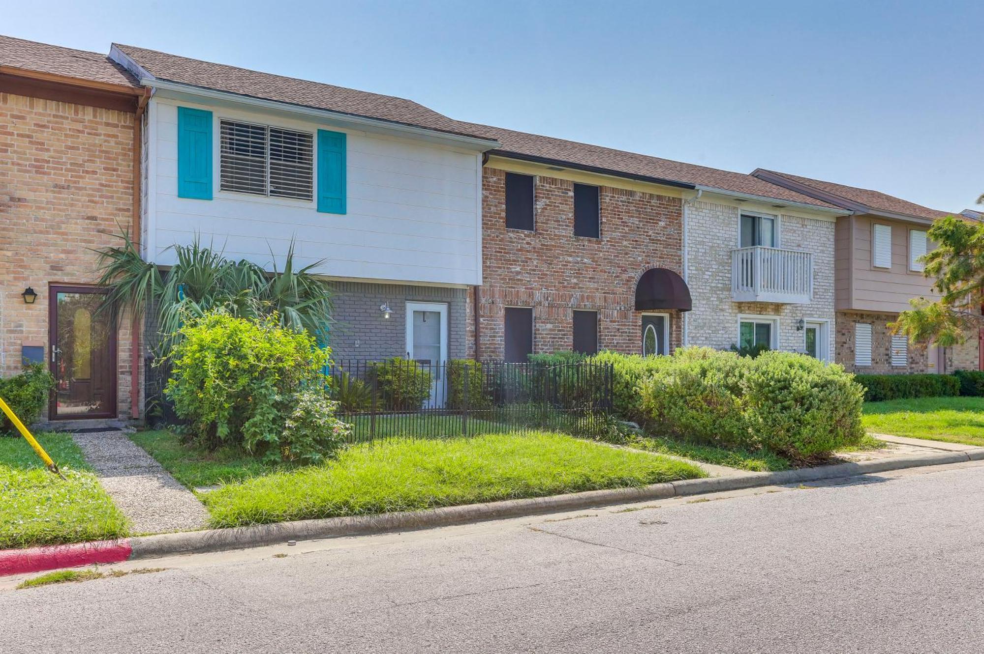 Townhome Near Beach In Galveston Furnished Patio! Exterior foto